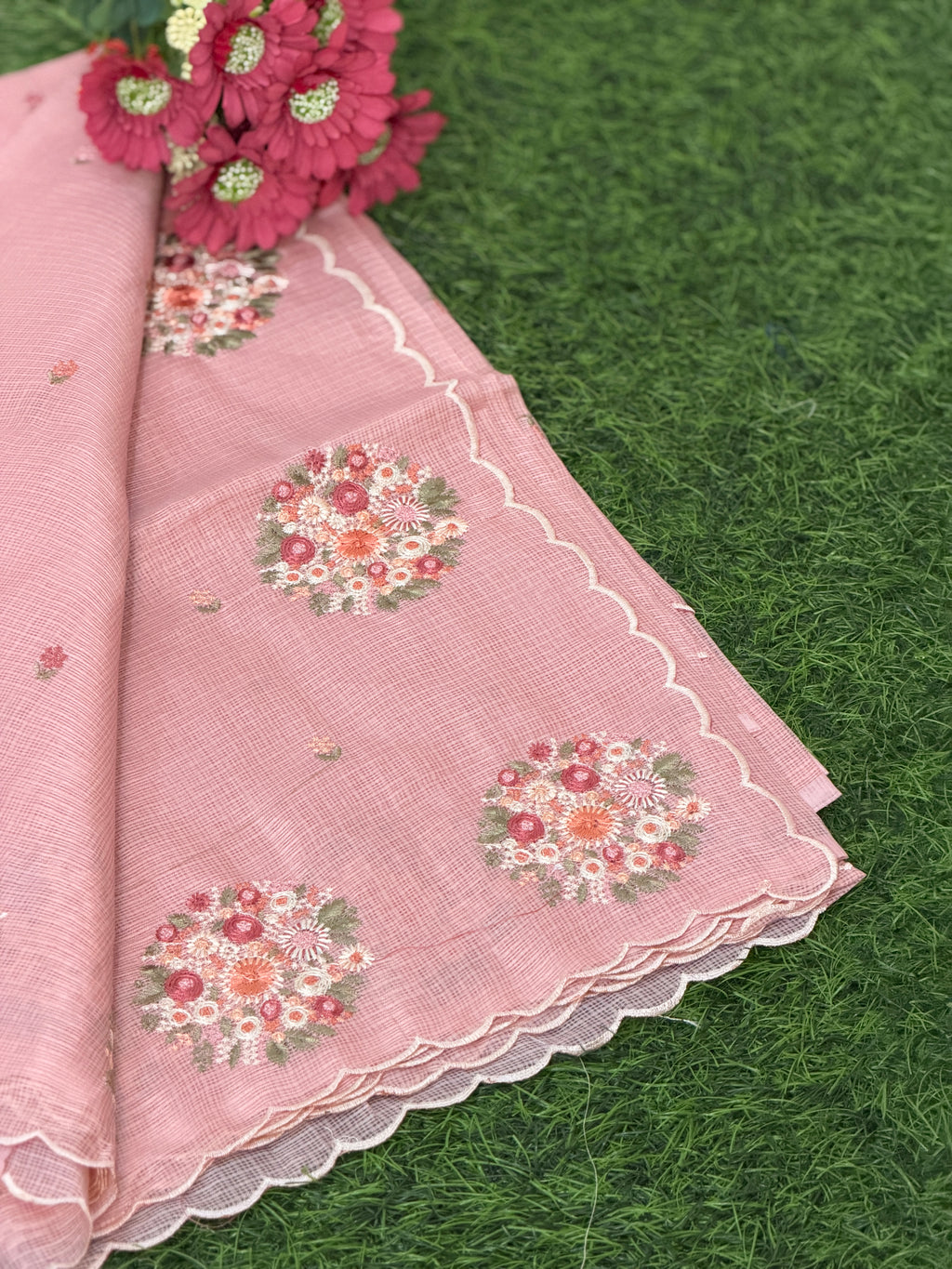 Royal Grace Net Cotta Saree