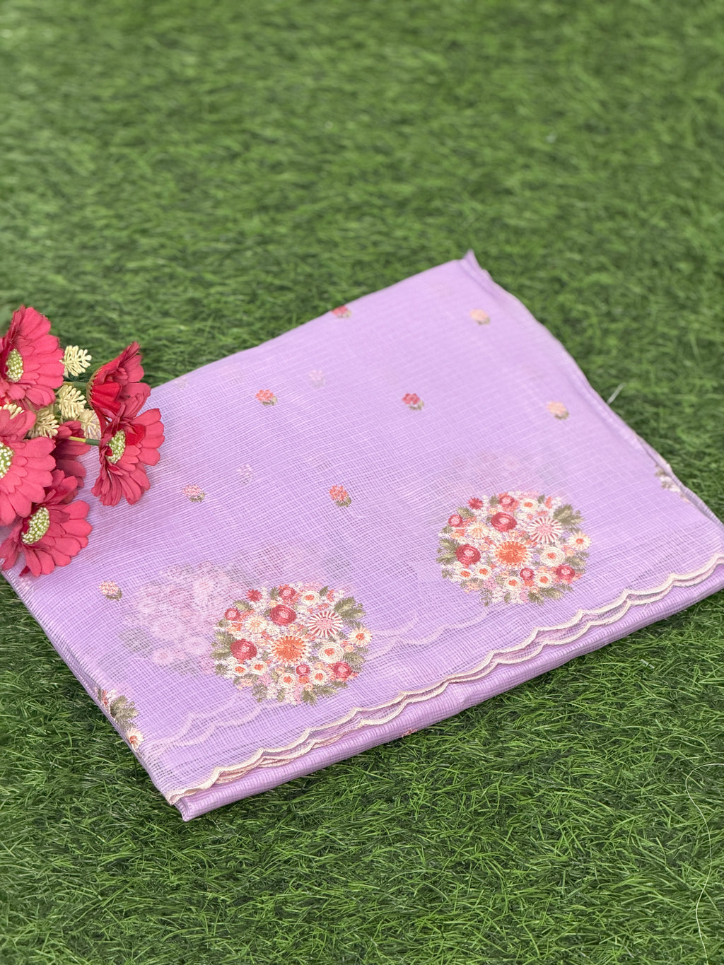 Royal Grace Net Cotta Saree