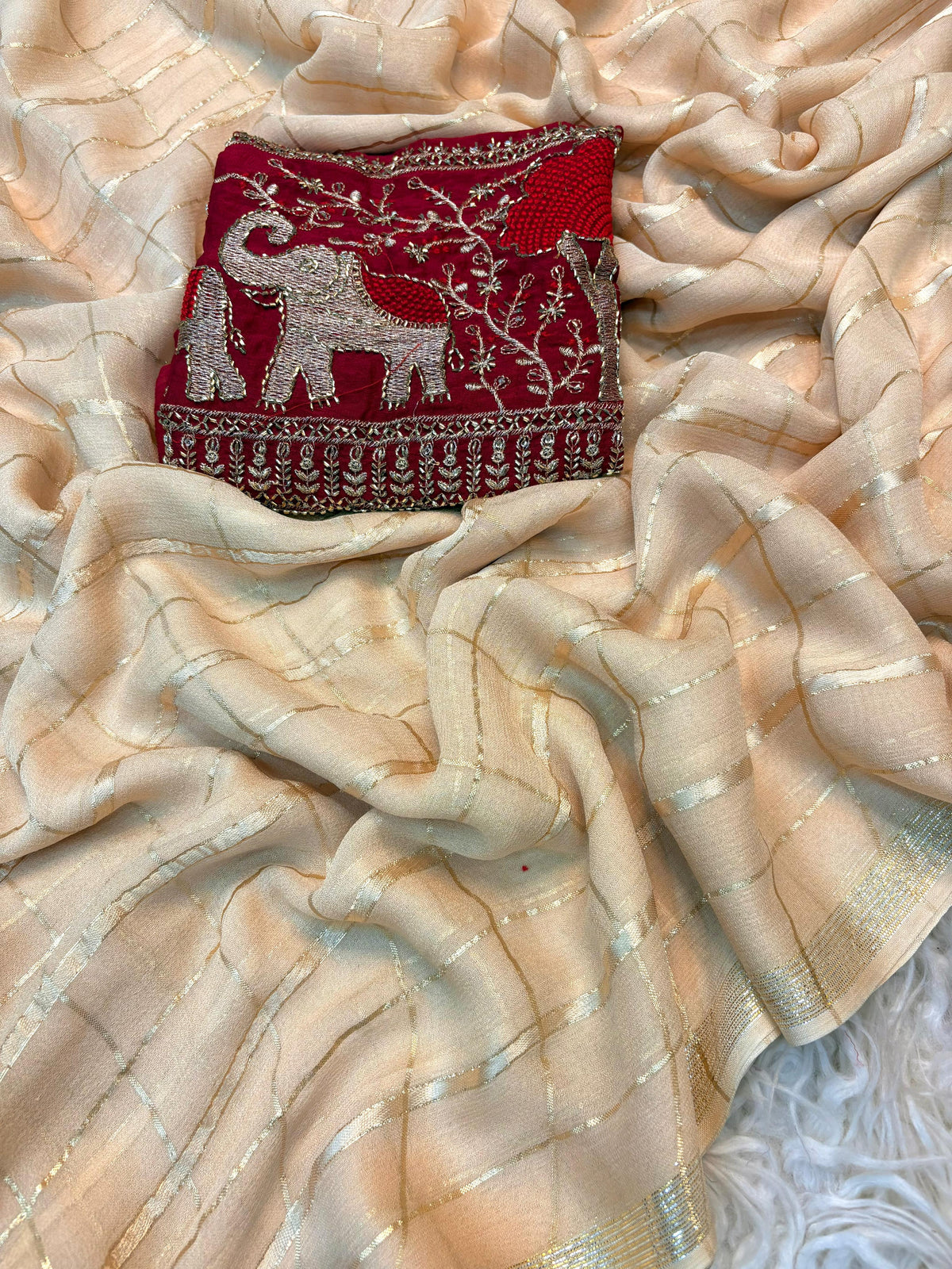 Elegant Viscose Georgette
