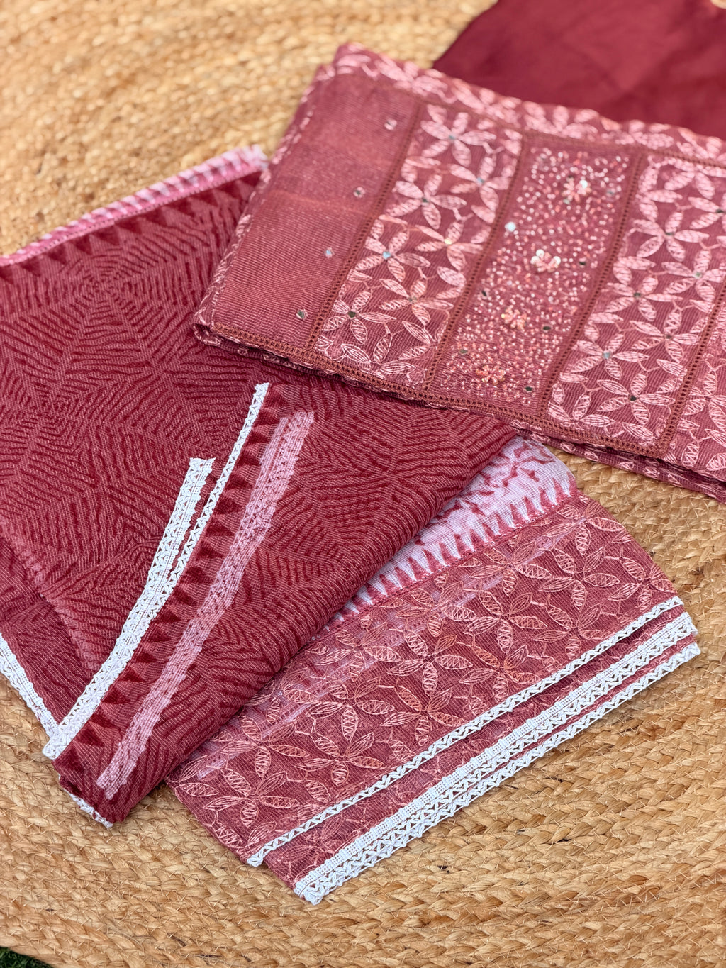 Net Kota Salwar Set