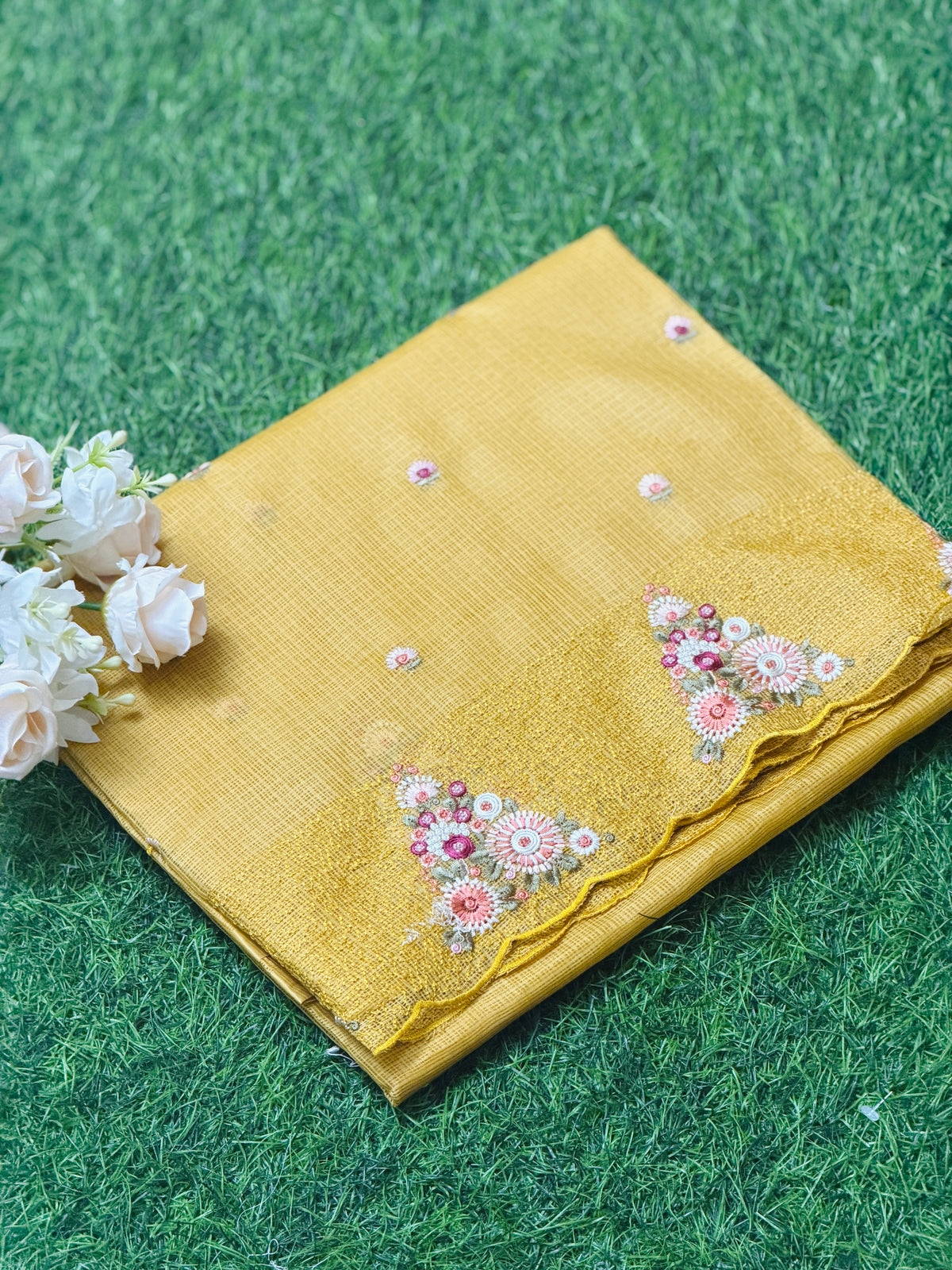 Royal Net Cotta Saree