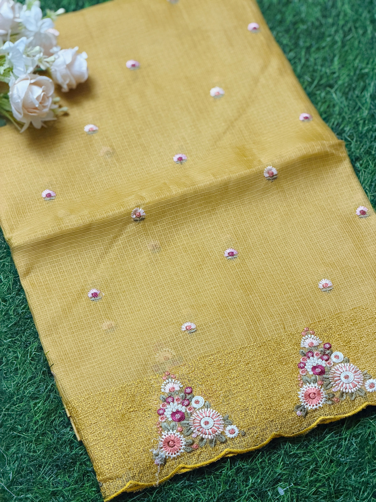 Royal Net Cotta Saree