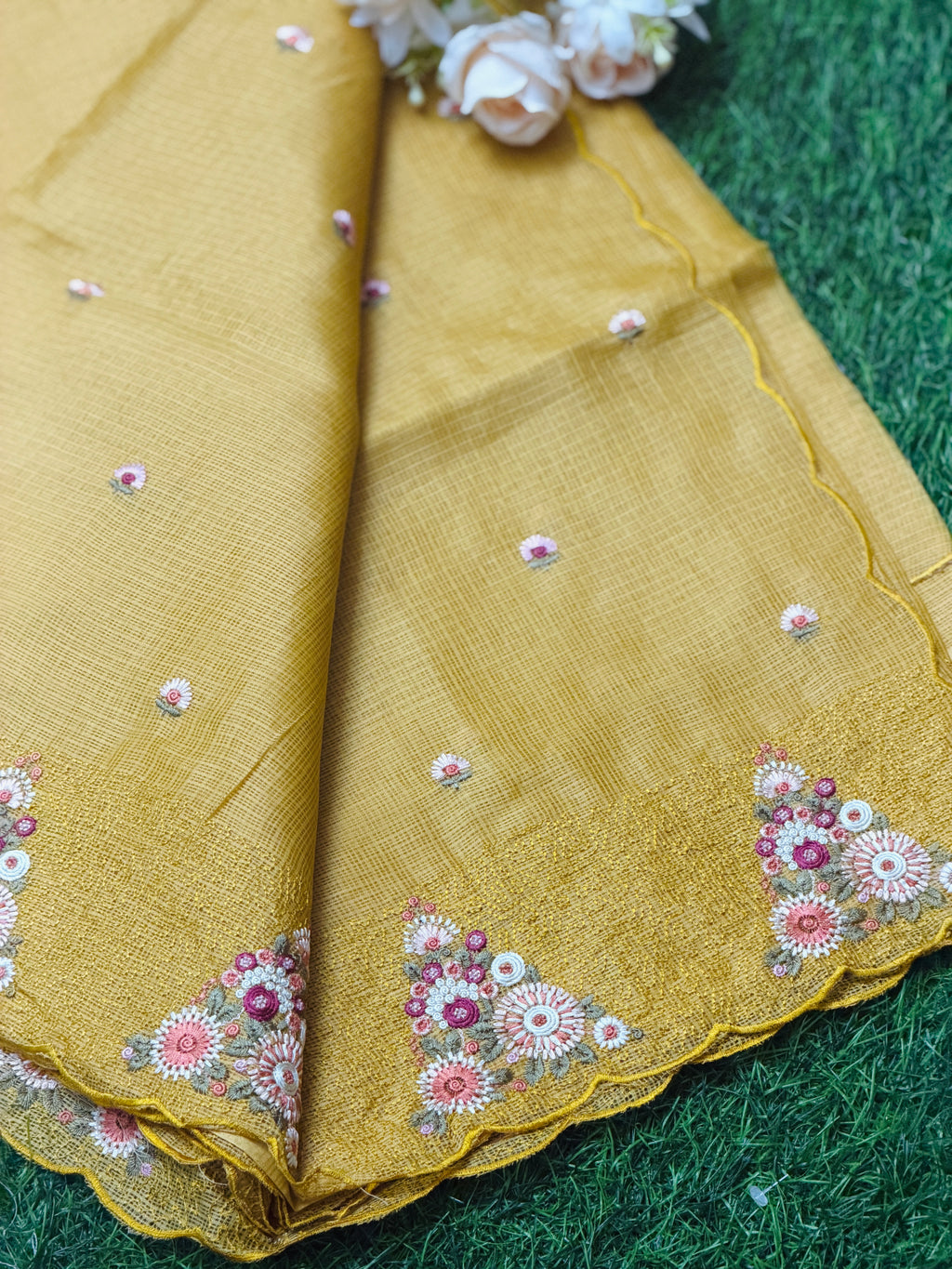 Royal Net Cotta Saree