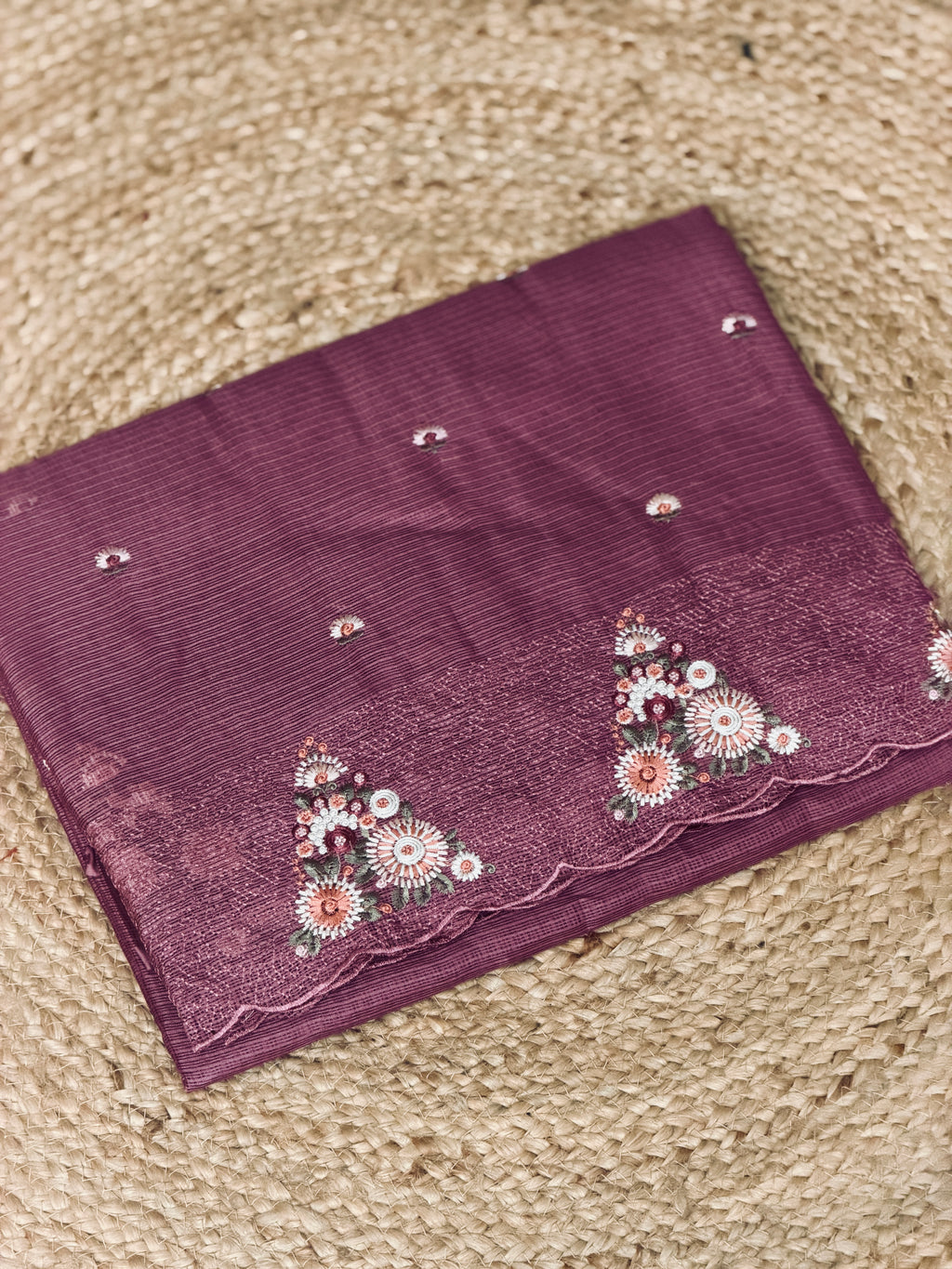 Royal Net Cotta Saree