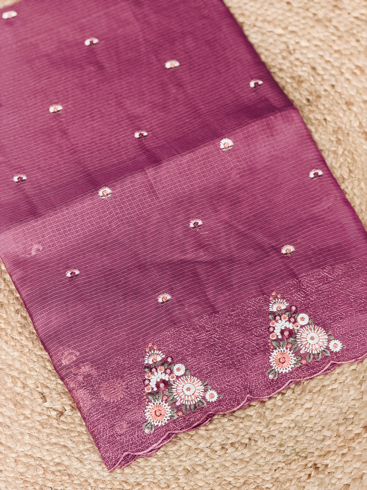 Royal Net Cotta Saree