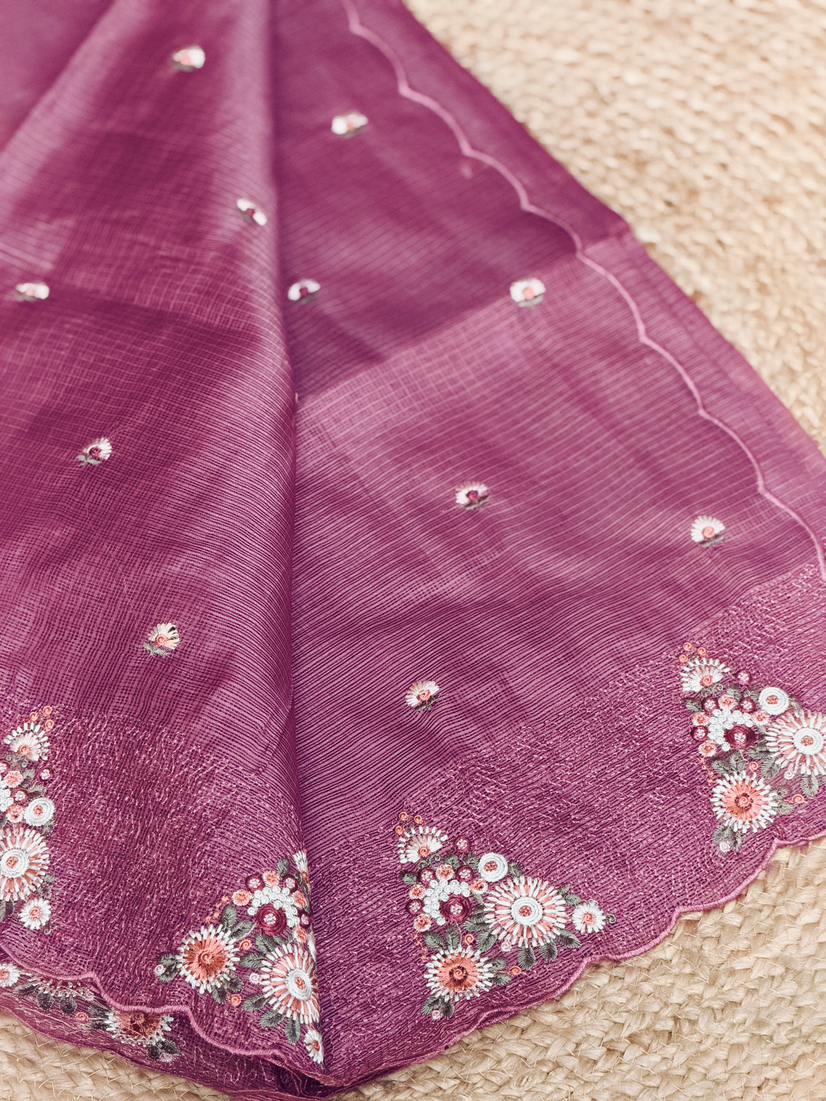 Royal Net Cotta Saree