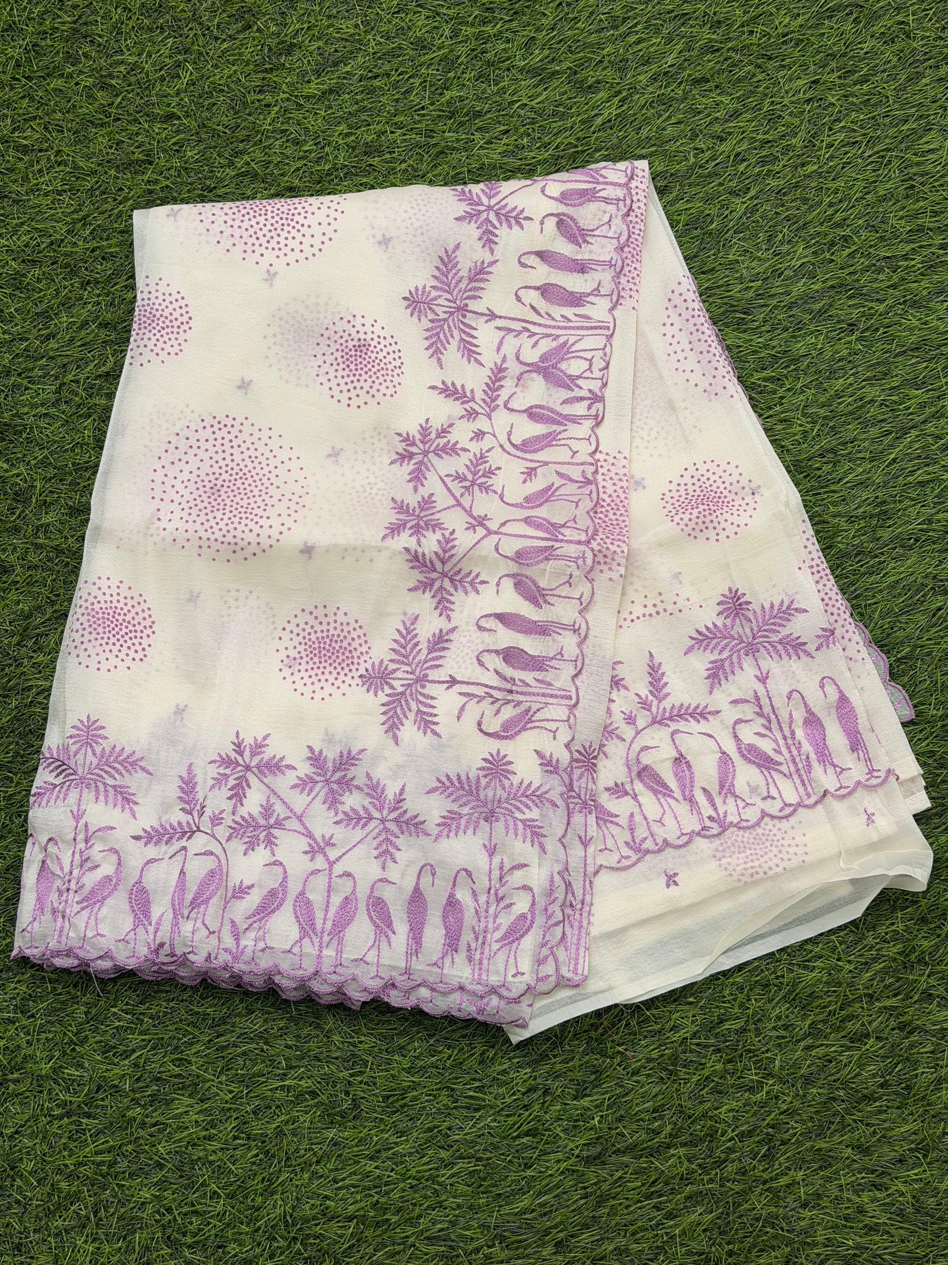 DESIGNER  ORGANZA SAREE