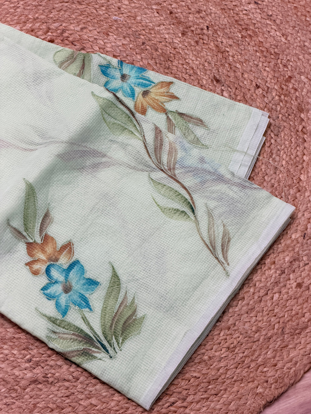 FLORAL  SAREE
