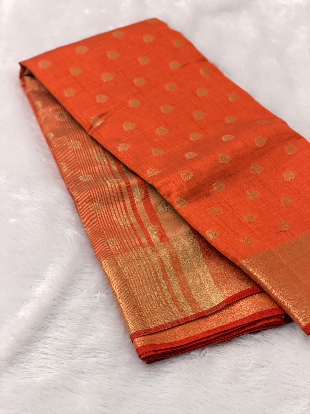 Zari Butta saree