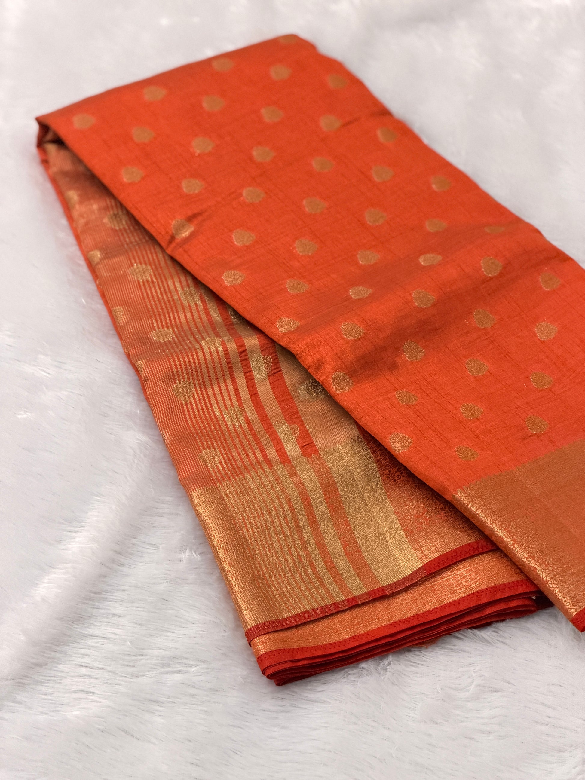 Zari Butta saree