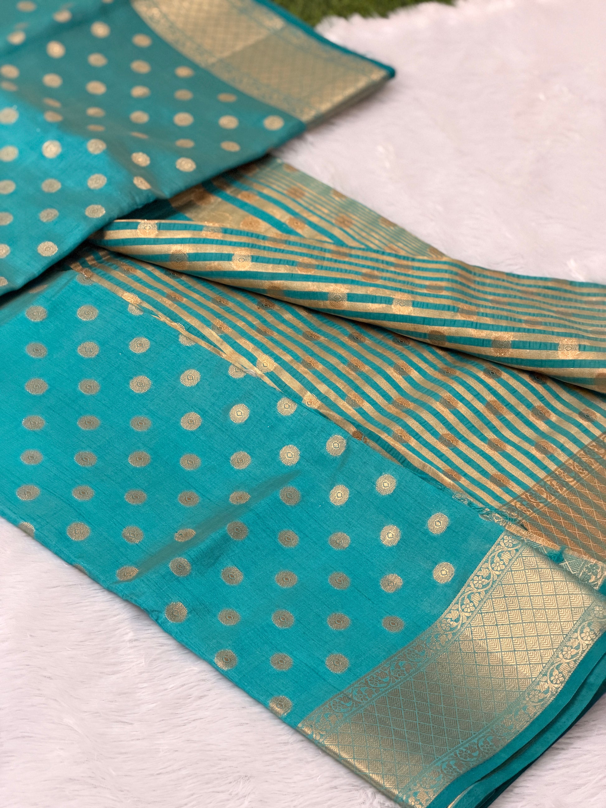 Zari Butta Saree
