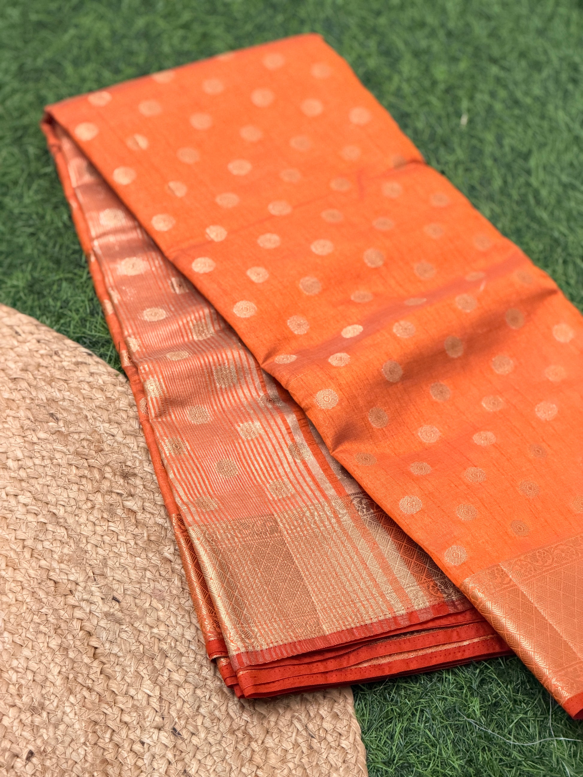 Zari Butta Saree
