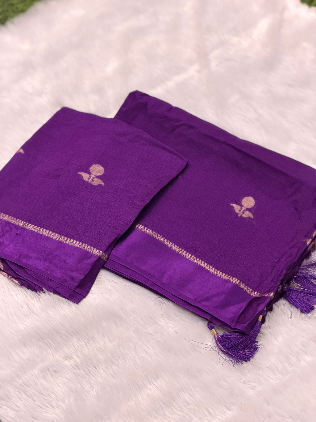 Jute Viscose Saree