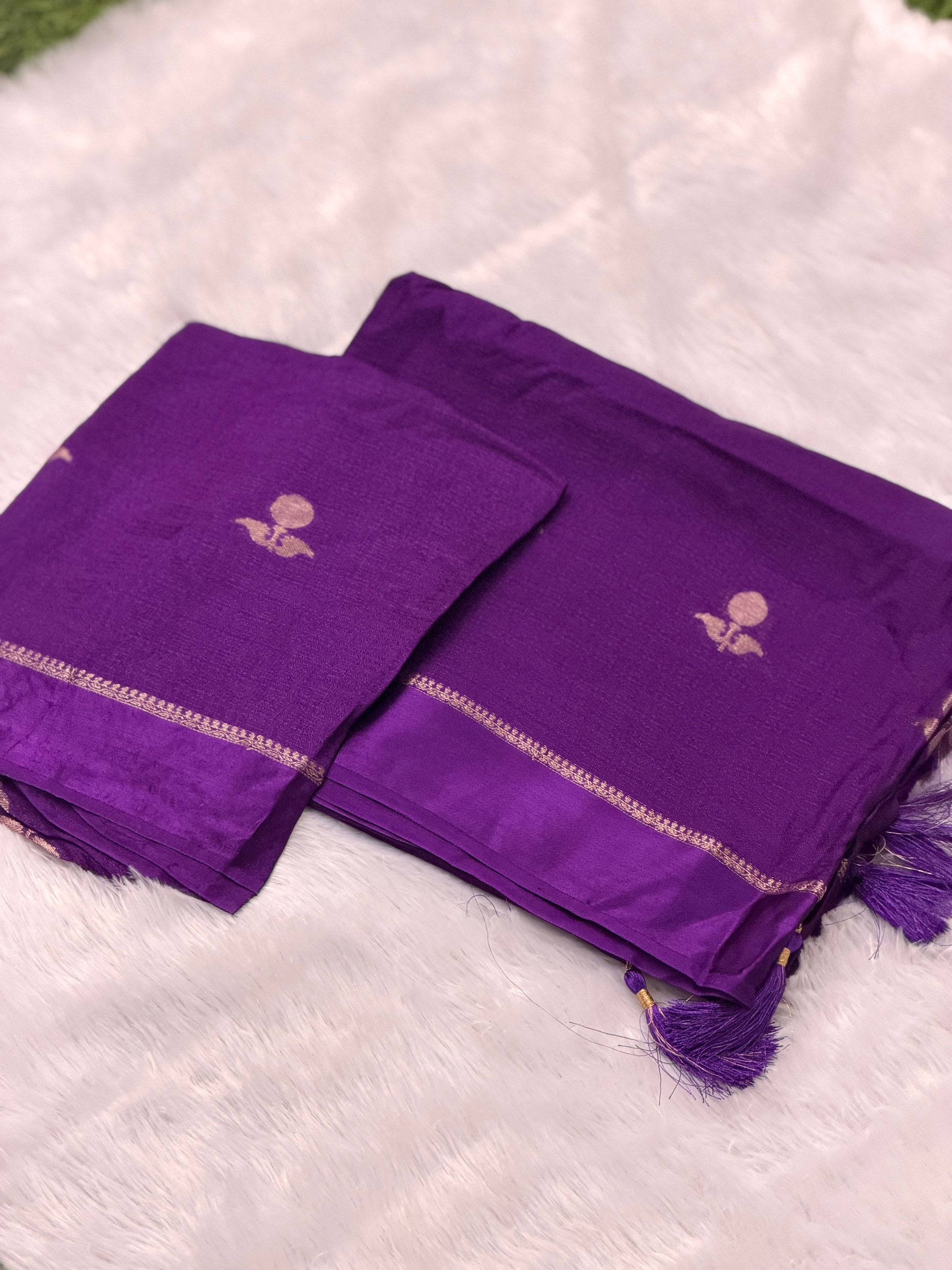 Jute Viscose Saree