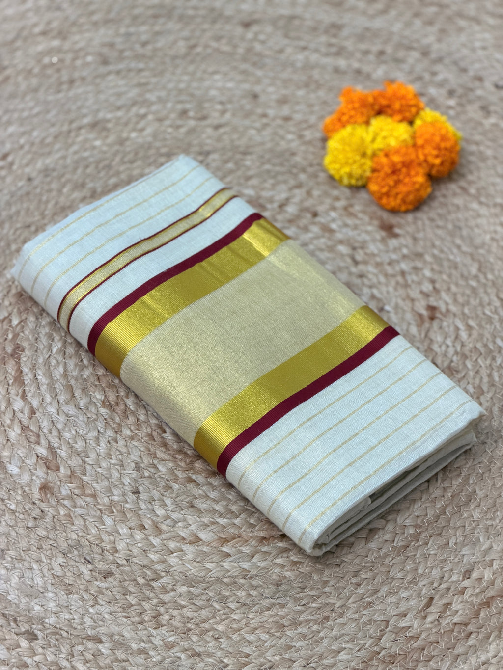 Kerala Kasavu Saree