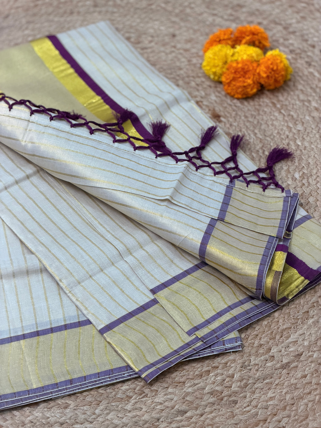 Kerala Kasavu Saree