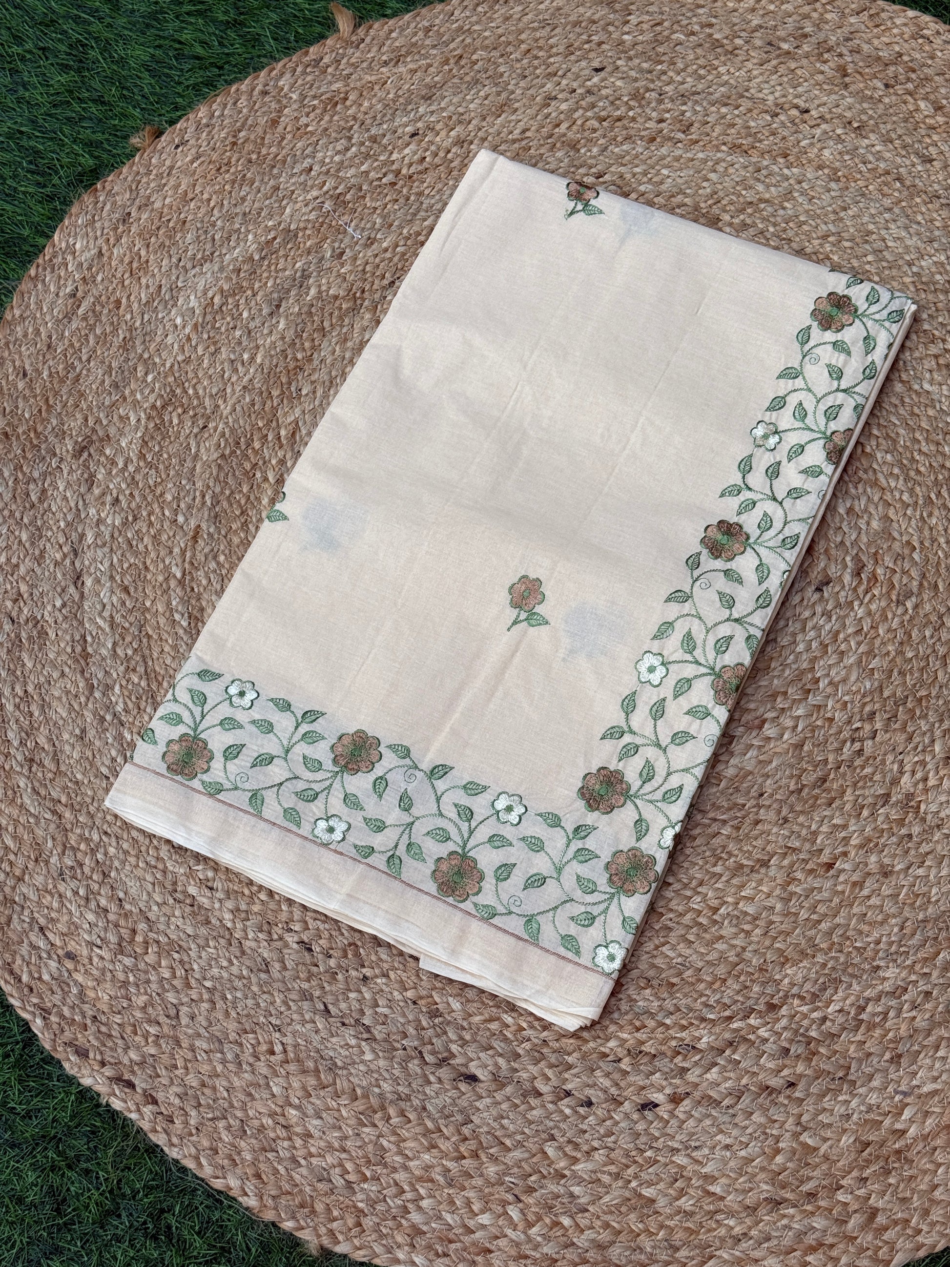 Cotton With Embroidery