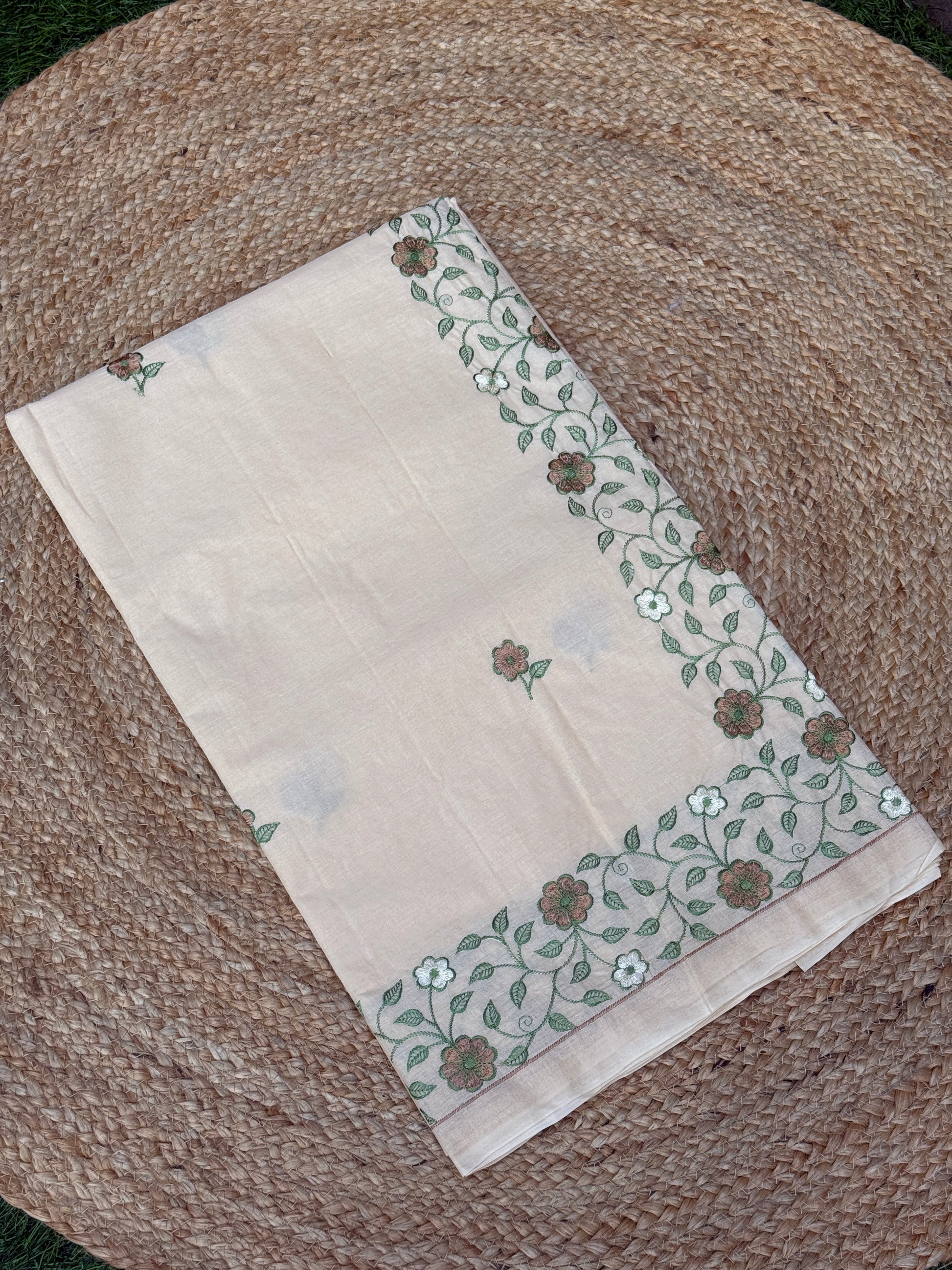 Cotton With Embroidery