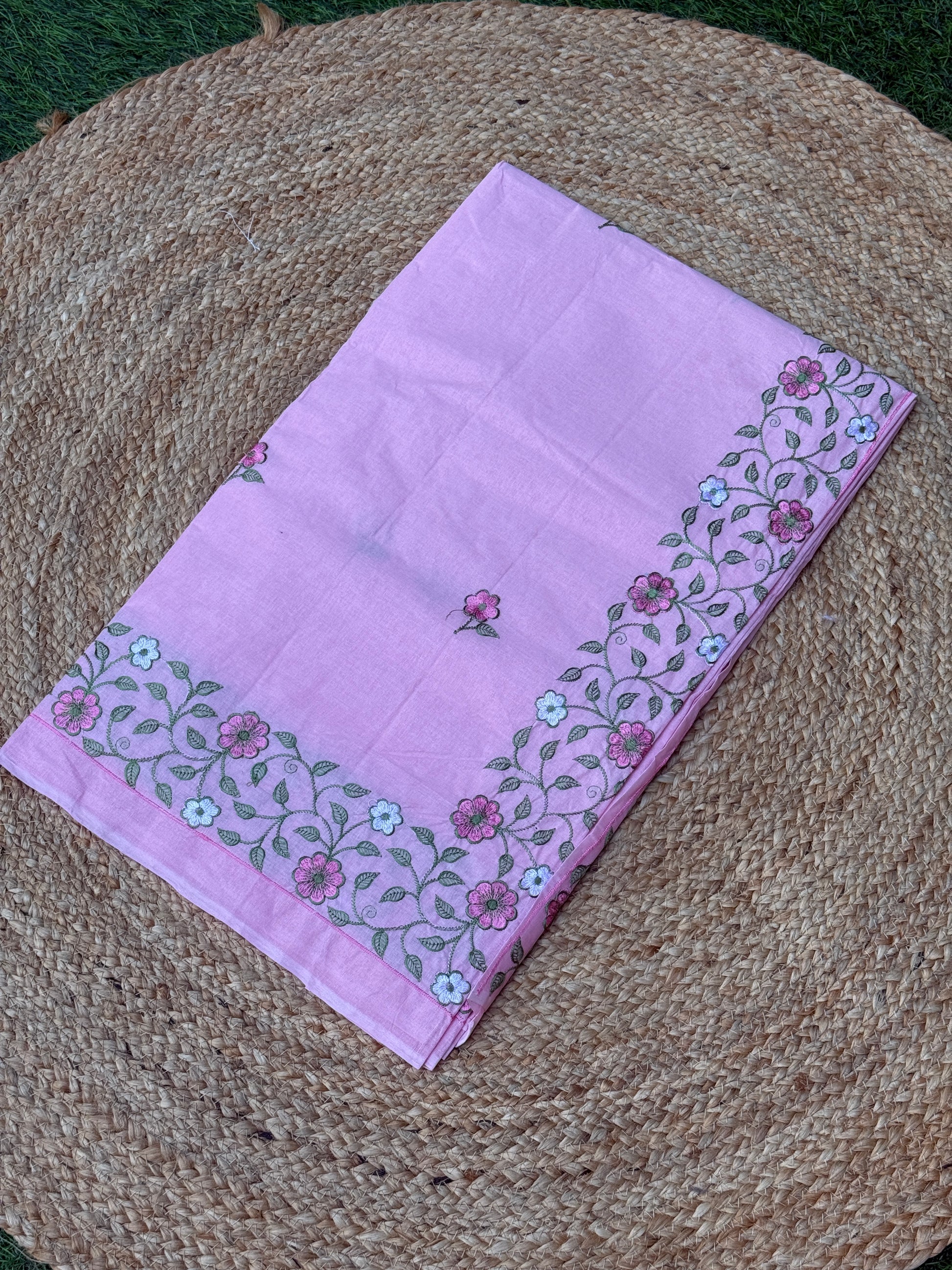 Cotton with Embroidery