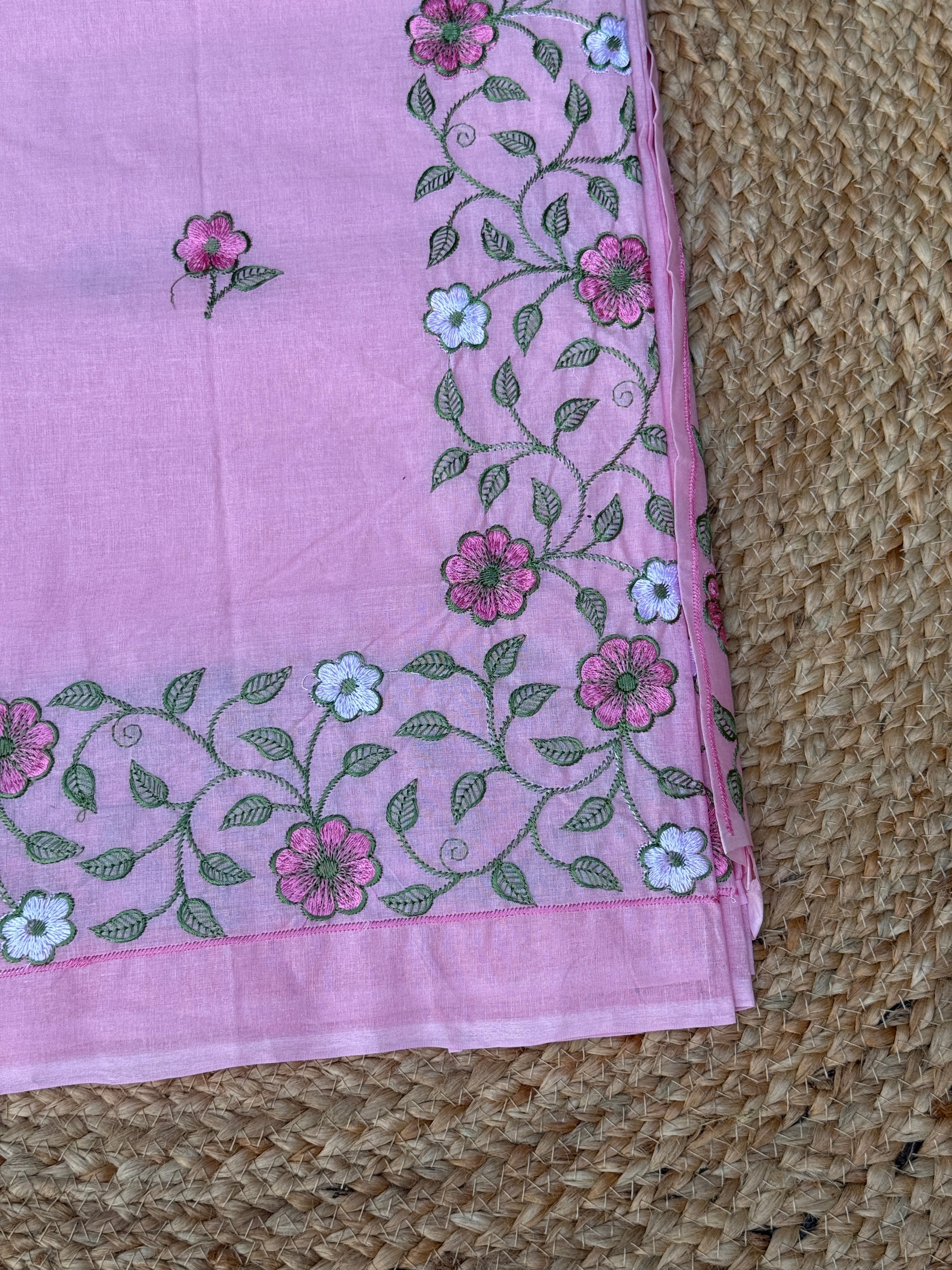 Cotton with Embroidery