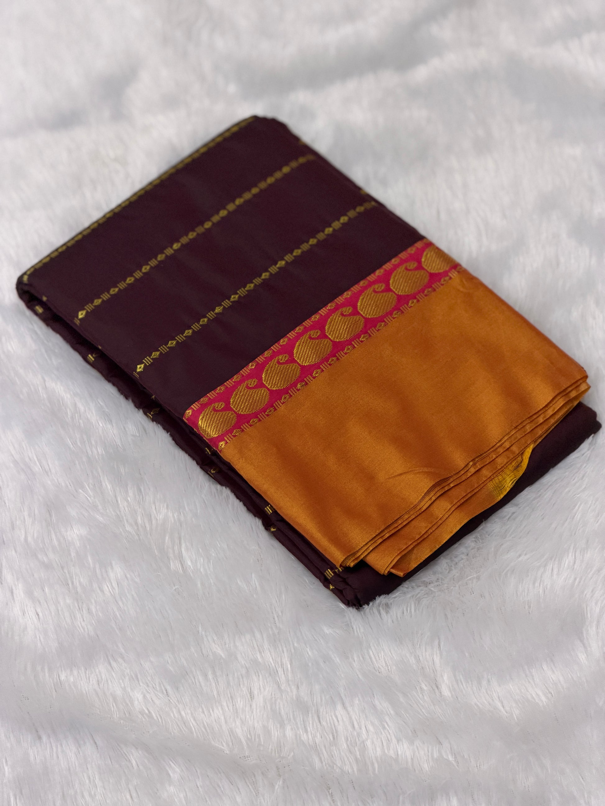 Elegant semi silk saree
