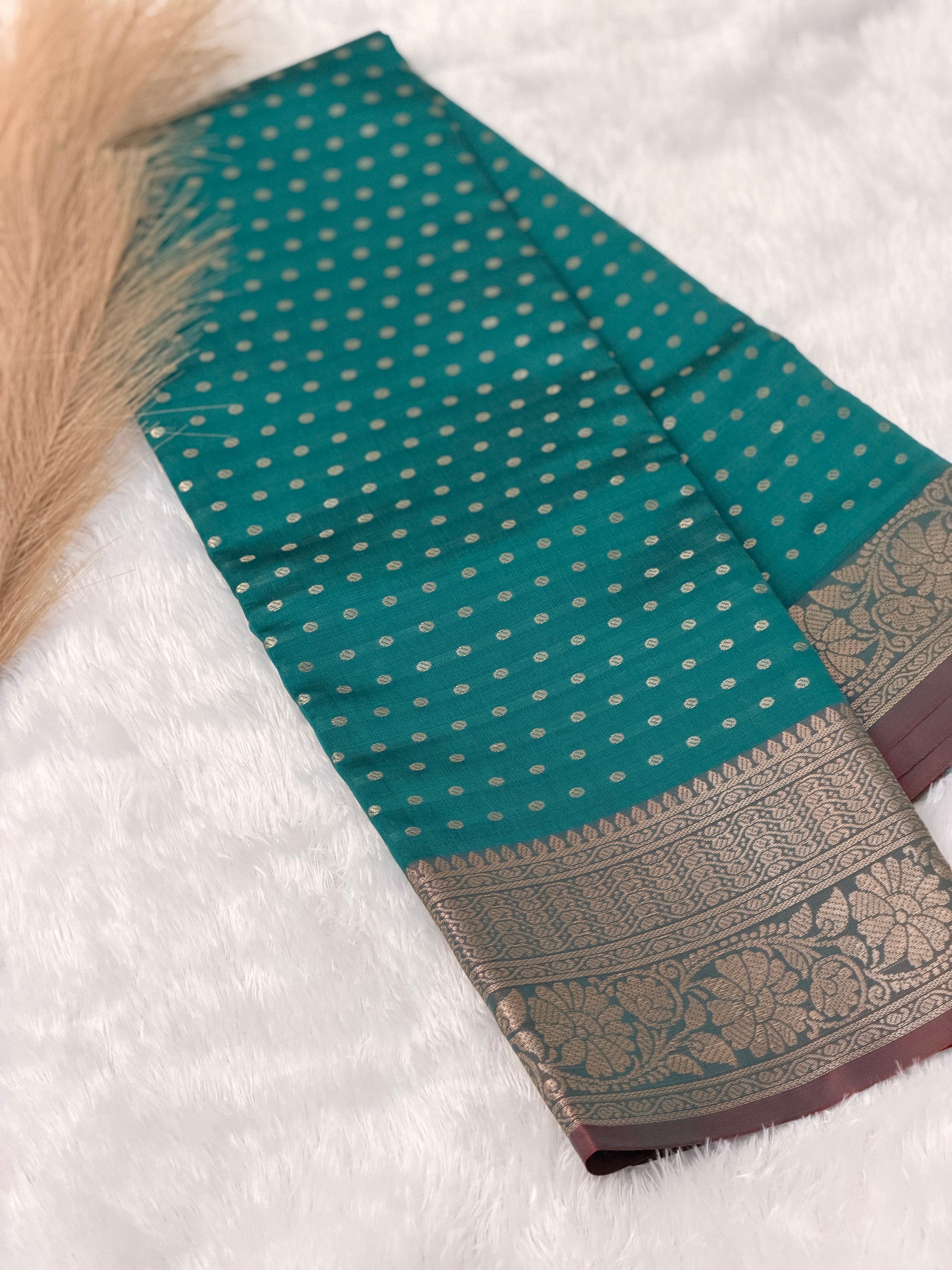 Ethnic semi silk saree