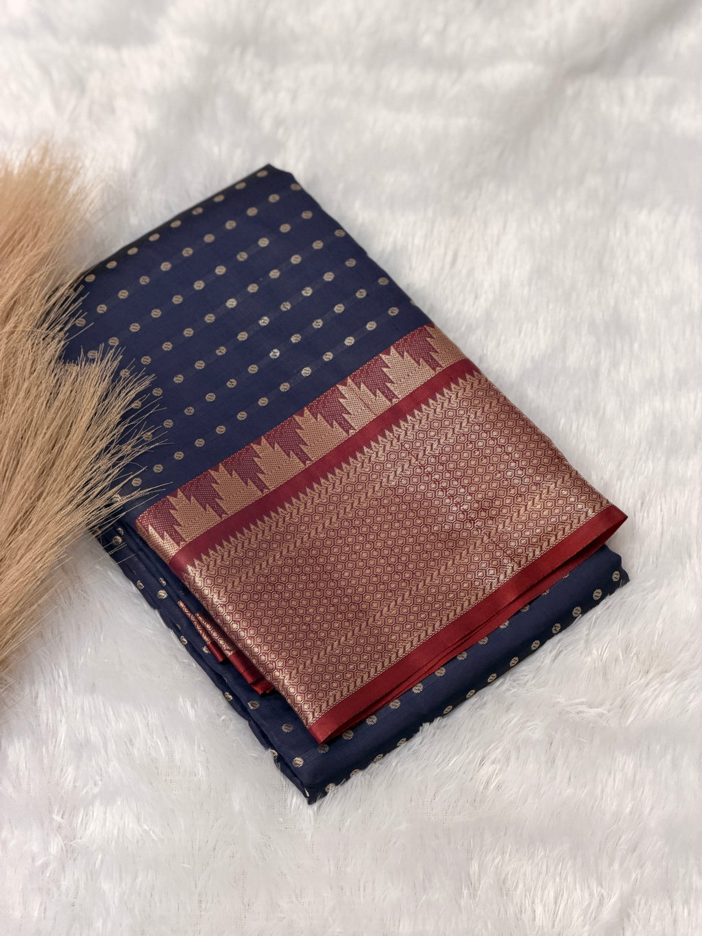 Ethnic semi silk saree