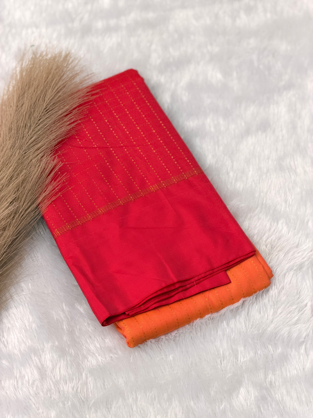 Ethnic semi silk saree