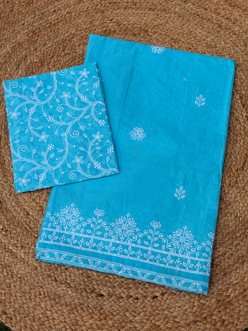 Cotton With Chikankari