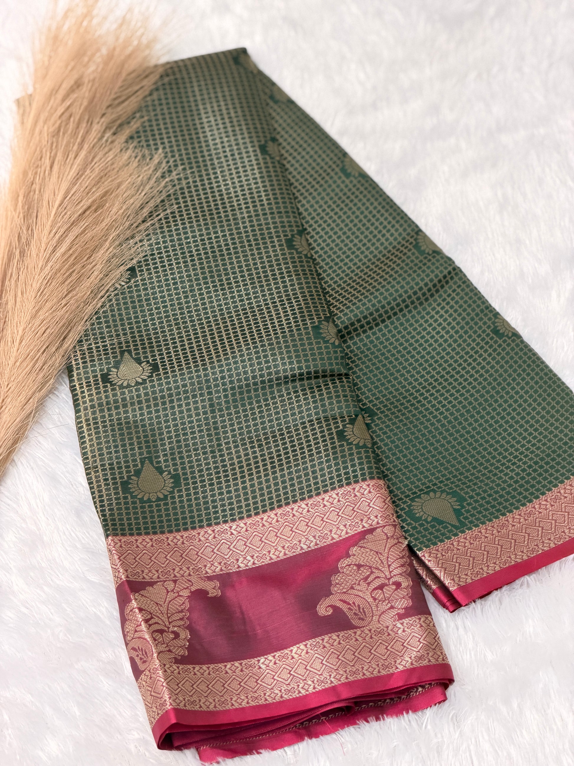 Ethnic semi silk saree