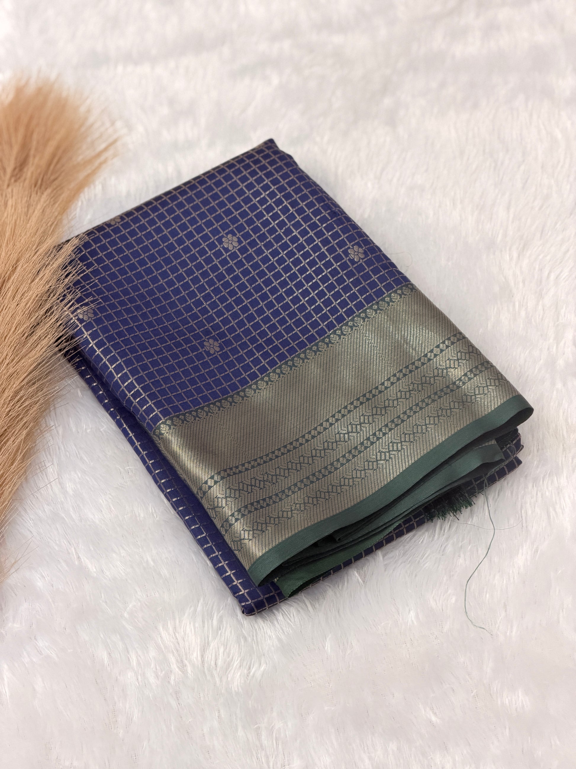 Ethnic semi silk saree