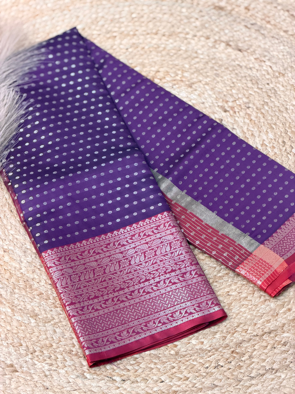 Ethnic Semi Silk Saree