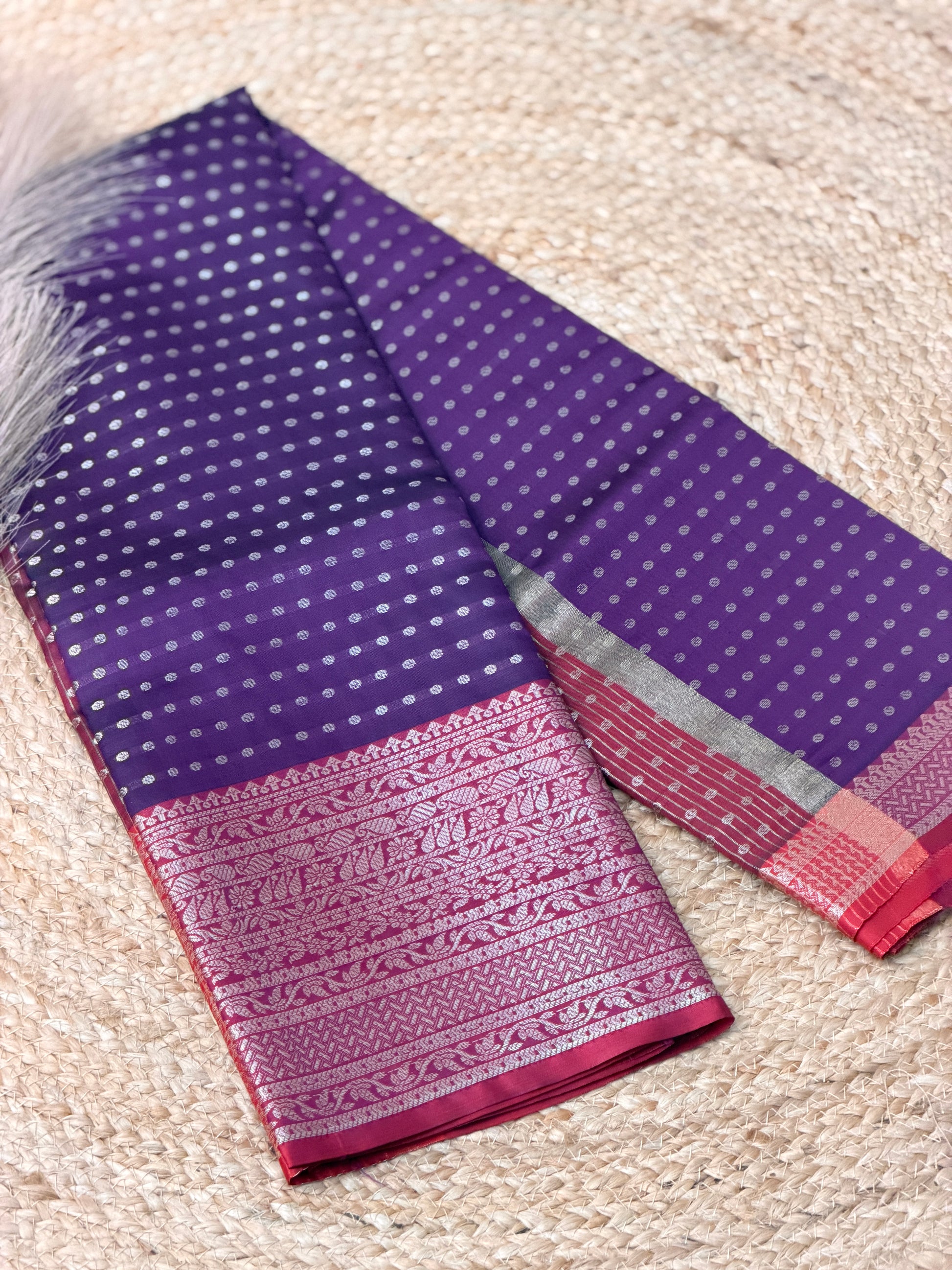 Ethnic Semi Silk Saree