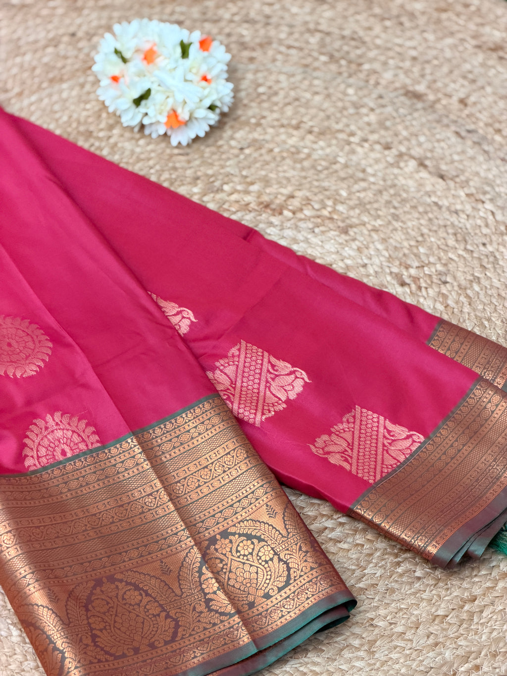 Ethnic Semi Silk Saree