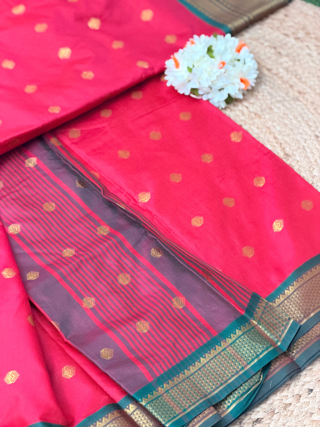 Ethnic Semi Silk Saree