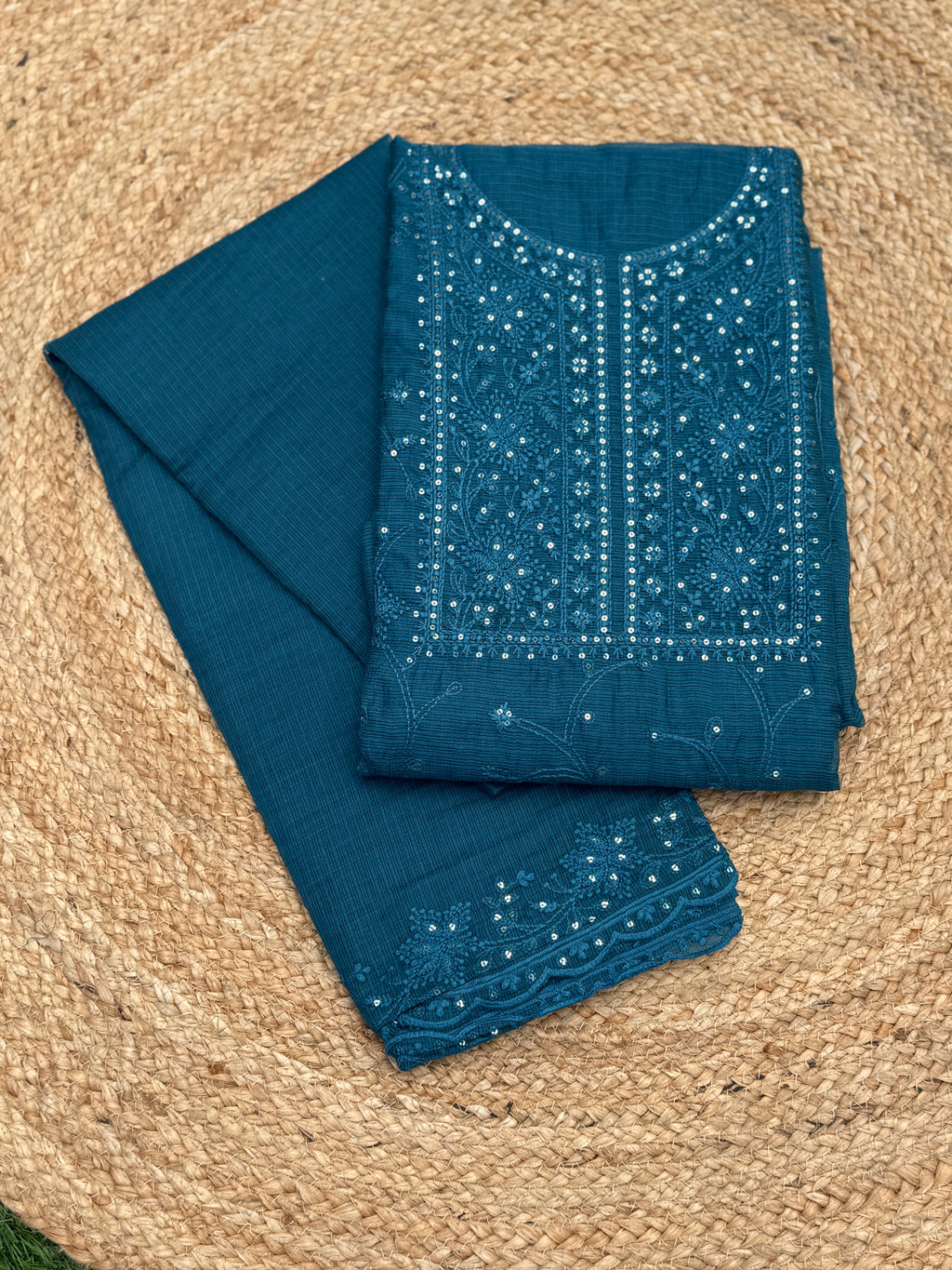Net Cota Salwar Set