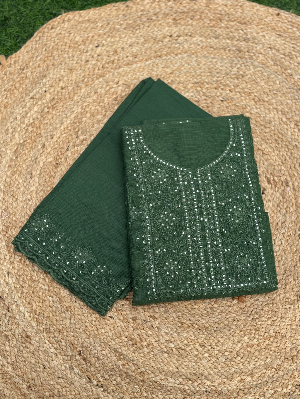 Net Cota Salwar Set