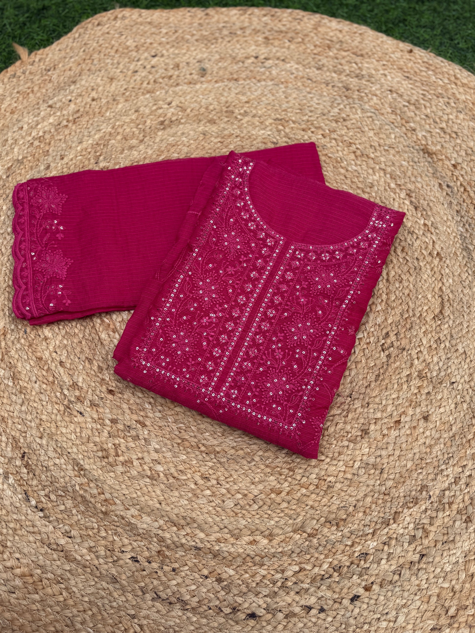 Net Cota Salwar Set