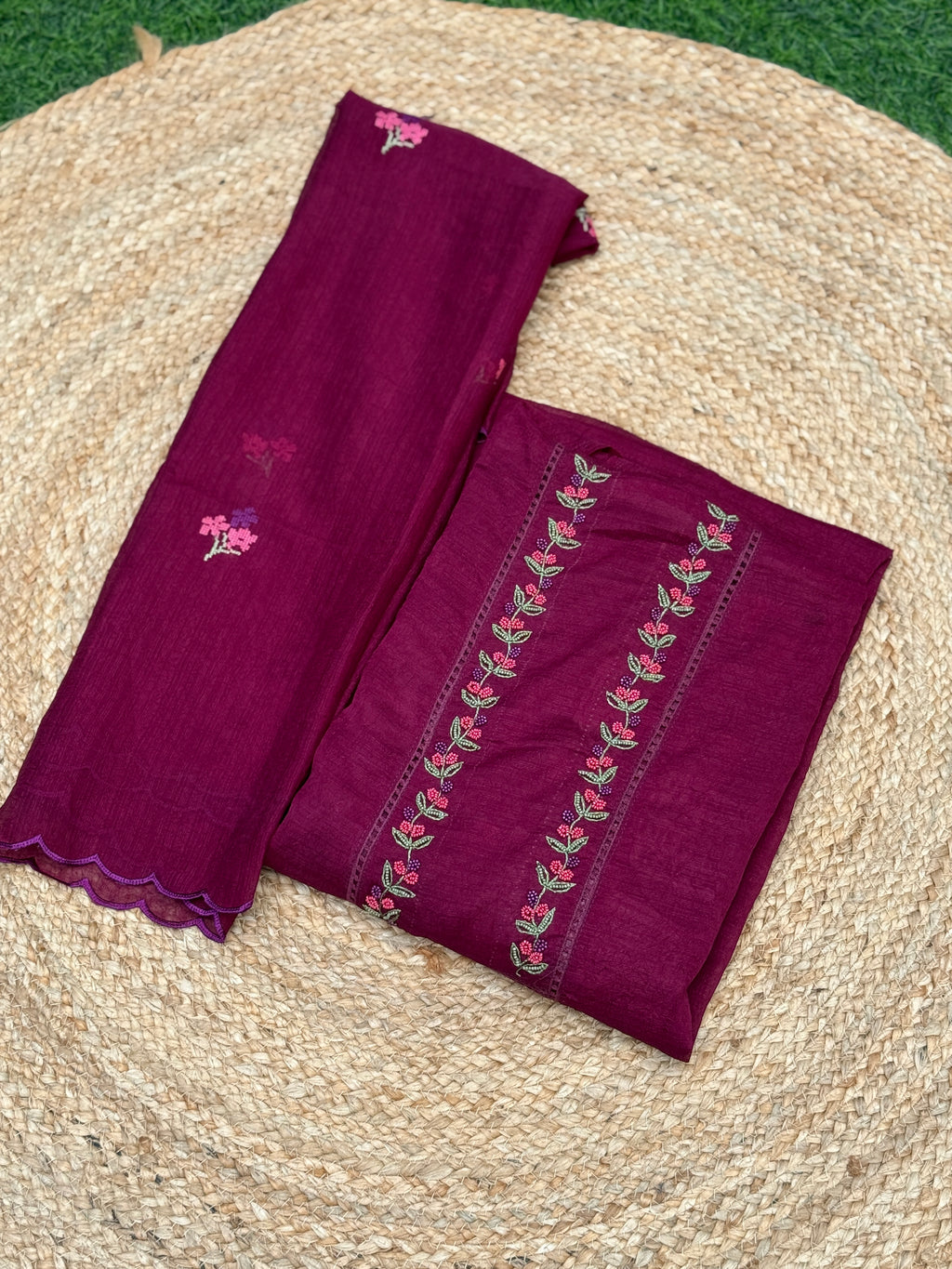 Net Cota Salwar Set
