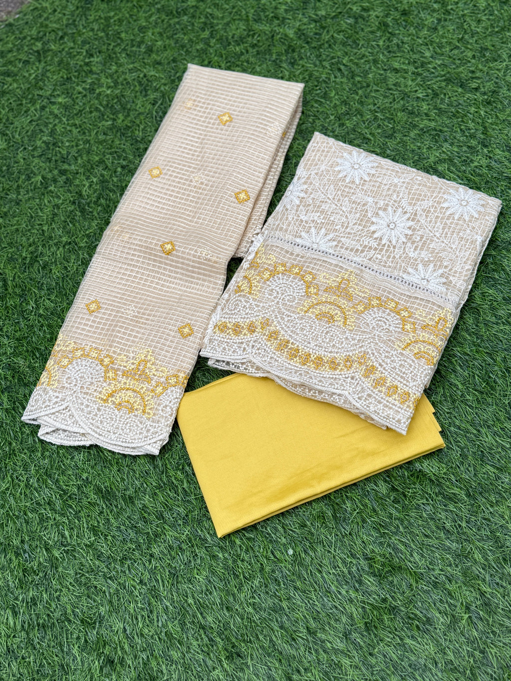 Net Cota Salwar Set
