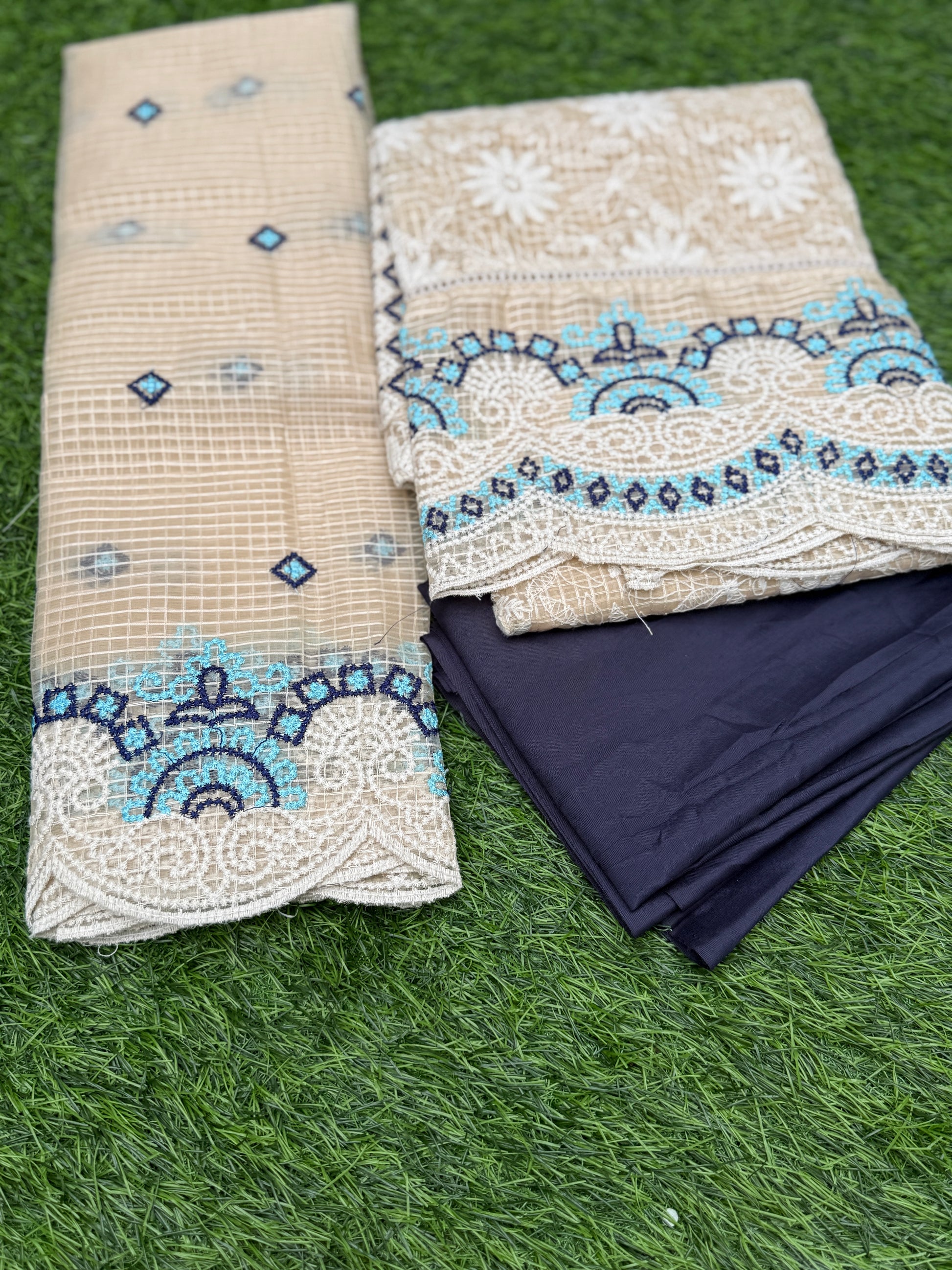 Net Cota Salwar Set