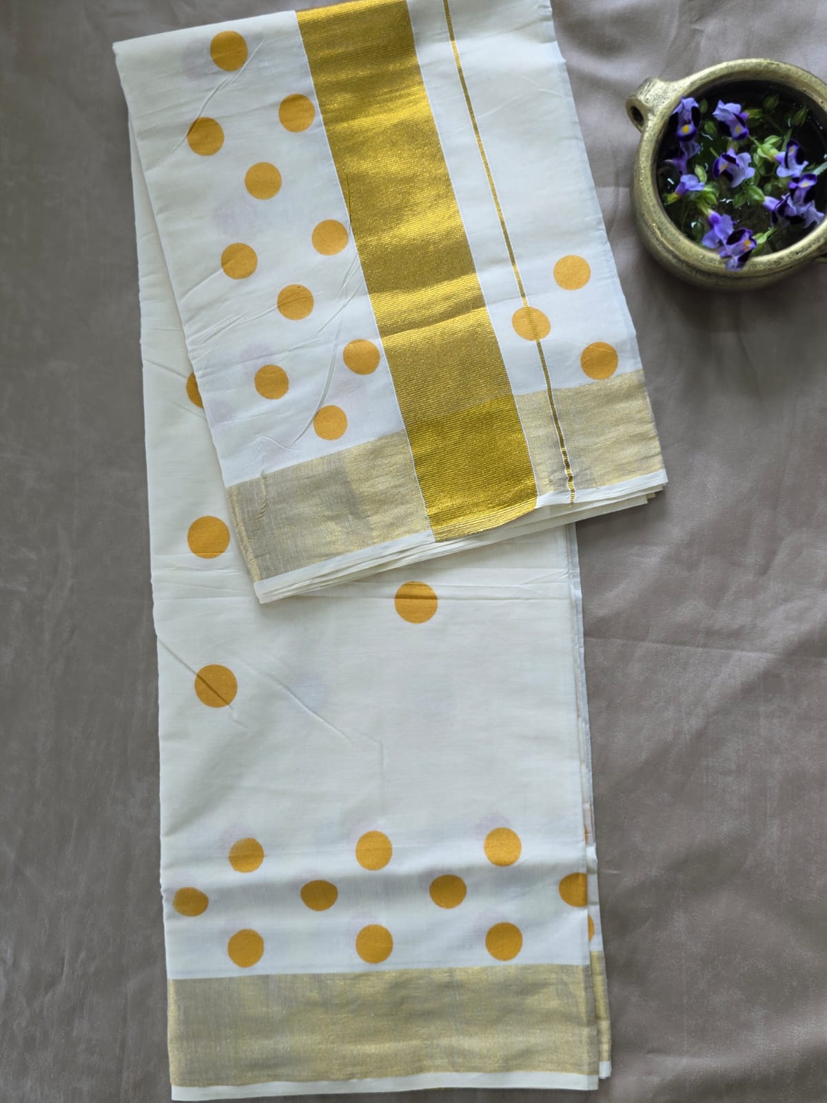 Yellow polka dot
